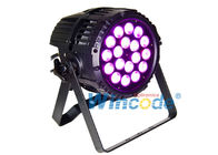 18 X 10w Professional Stage Lighting Equipment Ip65 Aluminum Die Casting For Hotel