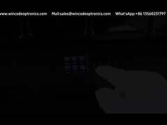 12pcs 60W LED κυλιόμενη δέσμη μήτρα πλύση κινούμενη κεφαλή μπάρα φως για περιοδεία μουσική παράσταση φεστιβάλ Lig