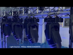 Megapoint Robe480WLL Υψηλής ισχύος κινούμενο κεφάλι φως 7500K 8500K Artnet sACN συμβατό