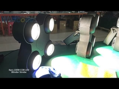4 μάτια COB LED Blinder Strobe Flash Light