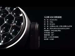 1940 B eye zoom led κινούμενη κεφαλή