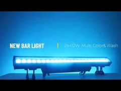 24*12leds led φωτιστικό τοίχου PFC αδιάβροχο εξωτερικό φωτισμό πρόσοψης