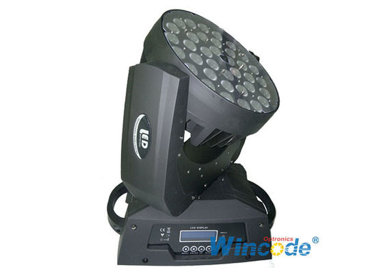 Καλή τιμή. Φωτισμός σκηνής LED RGB RGBWA + UV 6 σε 1, LED κινητή κεφαλή Ζουμ Φως 36pcs 18 Watt σε απευθείας σύνδεση