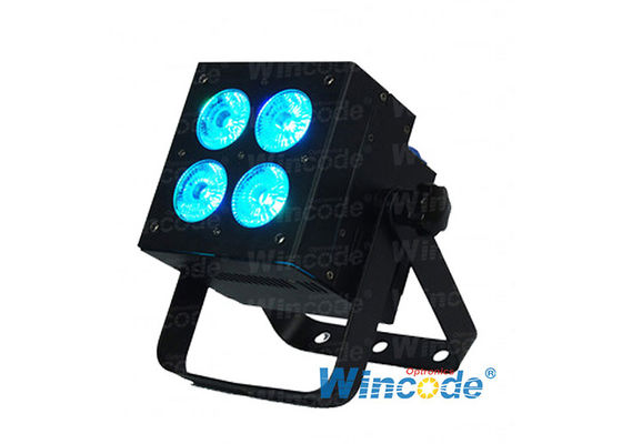 Καλή τιμή. 4×10W RGBW 4 σε 1 LED Par Light, LED Flat Par Light, LED Uplight για εκδηλώσεις DJ γάμου σε απευθείας σύνδεση
