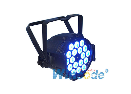 Καλή τιμή. 4 / 7 κανάλια LED Par 64 για γάμο, επαγγελματικό φωτισμό σκηνής 18 × 10W σε απευθείας σύνδεση