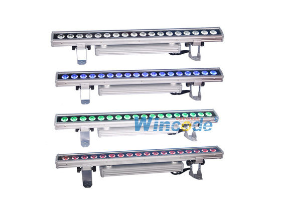 Καλή τιμή. DMX Led Wall Washer Lights Αλουμινίου Σώμα RGBAW 0 - 100% Αποκάλυψη Για Πρακτορείο Διαφήμισης σε απευθείας σύνδεση