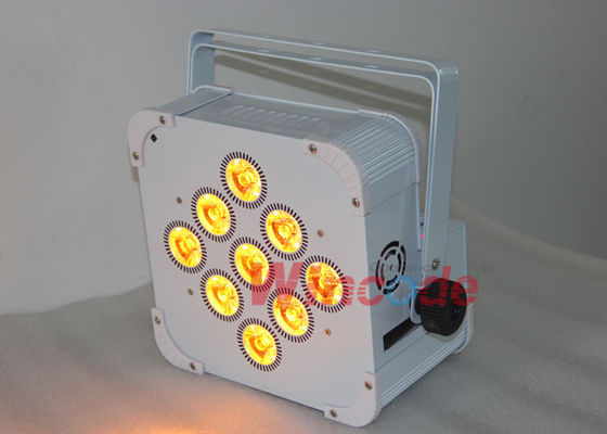 Καλή τιμή. Γάμος Led Flat Par Light με ενσωματωμένο ασύρματο δέκτη DMX512 2.4G σε απευθείας σύνδεση