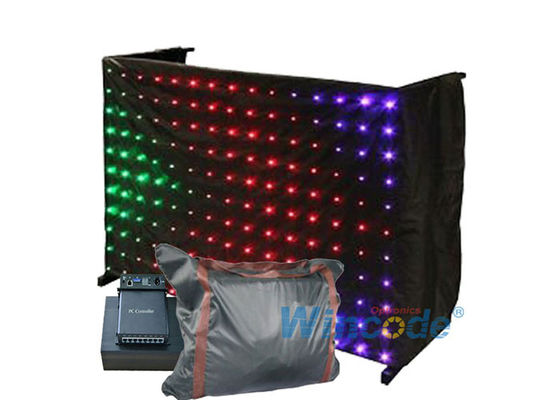 Καλή τιμή. SMD RGB P20 Ευέλικτο κουρτίνα LED Εφέ εικόνας DMX512 σχήματα Κεράνια σε απευθείας σύνδεση