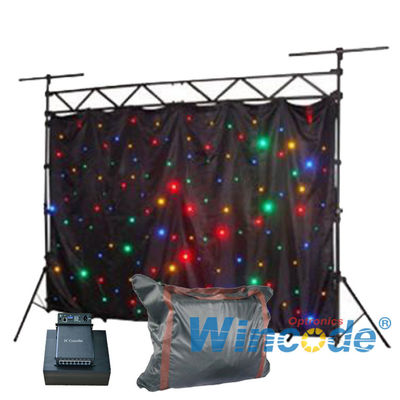 Καλή τιμή. DIY Ευέλικτο φως LED σκηνή Dimming Effects 6 κανάλια ήχος ενεργός 2m X 3m σε απευθείας σύνδεση