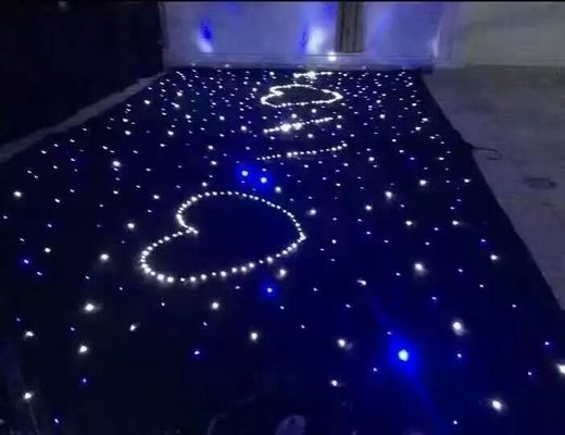 Καλή τιμή. DJ Table LED κουρτίνα χρώμα σταδιακή αλλαγή Led Mesh κουρτίνα DIY σχήμα 20W RGB / μονόχρωμο 6 κανάλια σε απευθείας σύνδεση