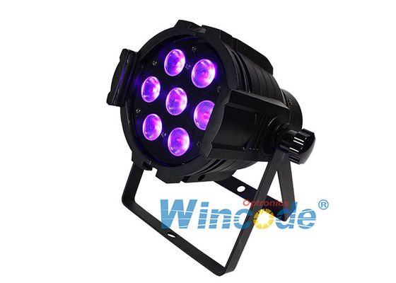 Καλή τιμή. DMX Επαγγελματικό φως σκηνής LED 7 × 3W RGB 3 σε 1 LED Par Light σε απευθείας σύνδεση