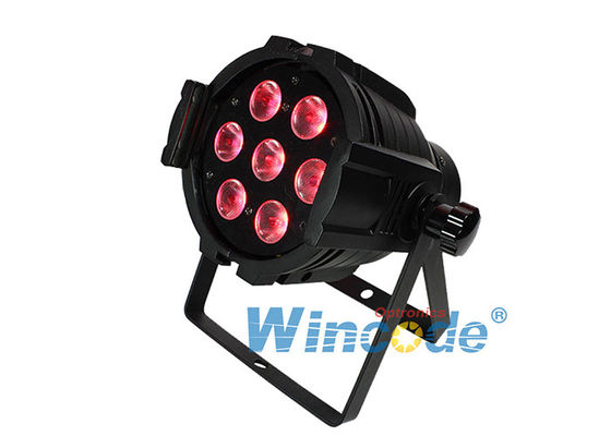 Καλή τιμή. DMX Επαγγελματικό LED DJ σκηνικό φως 7 × 8W RGBW 4 σε 1 LED Par Light σε απευθείας σύνδεση