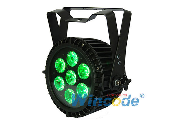 Καλή τιμή. Υψηλής ισχύος LED Par Light Quad Color 4 In1 RGBWA 7 X 10w Sound Active Για ξενοδοχείο σε απευθείας σύνδεση