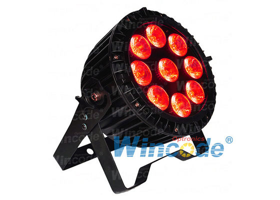 Καλή τιμή. 4 Dimmer Led Par Can Lights 9 X 15 Watt Κολοράντο IP65 Συνεχή ρεύμα οδηγός σε απευθείας σύνδεση