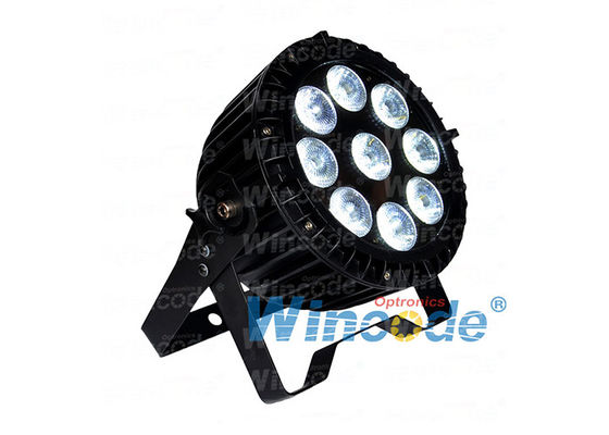 Καλή τιμή. LED Par 64 Κάντες Αδιάβροχο IP65, 9 * 10W LED Par Φως σκηνής RGBW 4 In1 σε απευθείας σύνδεση