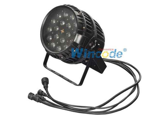 Καλή τιμή. 18 LEDs 10W / 15W DMX Control Αδιάβροχο IP65 Μηχανοκίνητο ζουμ LED Par Light Liner Dimming σε απευθείας σύνδεση