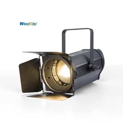 300W Διοχρωματικό Φρένελ Φωτό φωτισμού LED Αυτο-Ζουμ CRI≥95 175mm Len RDM DMX