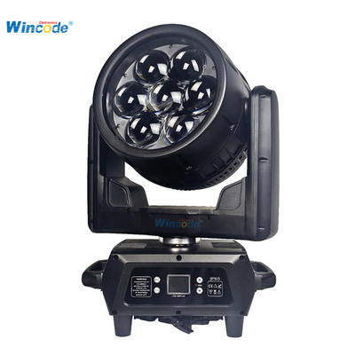 RDM DMX IP65 Αδιάβροχο LED πλύση Pixel Κινή κεφαλή 7pcs 60W