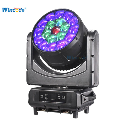 IP65 Αδιάβροχο RGBW LED κινητό φως κεφαλής με έλεγχο RDM & DMX512