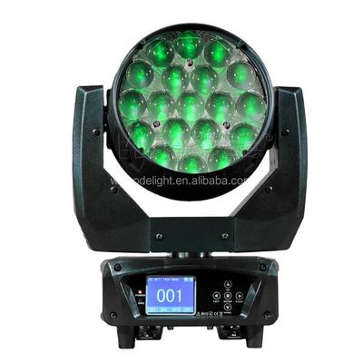 Καλή τιμή. 19*12W RGBW DMX512 Control LED Moving Head Light with 540° Pan Movement for Stage and Events σε απευθείας σύνδεση
