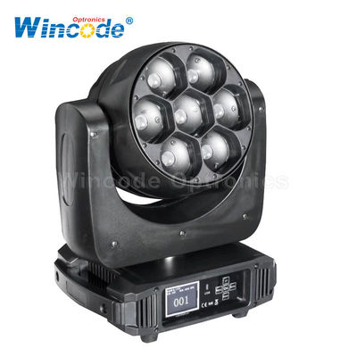 Καλή τιμή. 7×40W LED κινητό φως κεφαλής με λειτουργία ζουμ pixel σε απευθείας σύνδεση